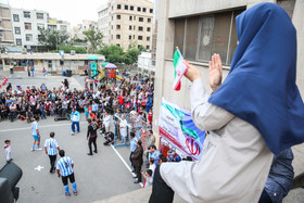 مسابقه پیشکسوتان فوتبال ایران با کودکان سرطانی